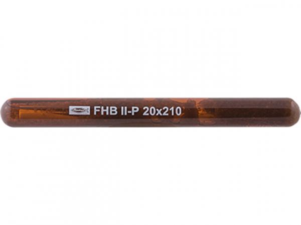 Fischer Mörtelpatrone FHB II-P 20x210, 96846, VPE 4 Stück