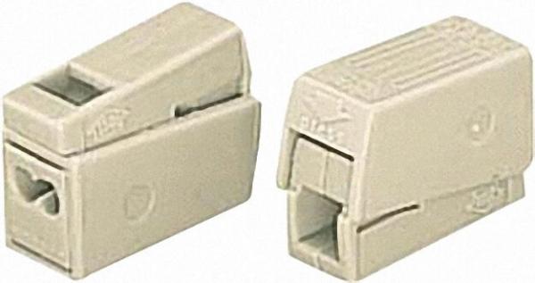 Leuchtenklemme 224 2-Leiter-Leuchtenklemme, Farbe:weiß 2x1,0-2,5mm², VPE=100