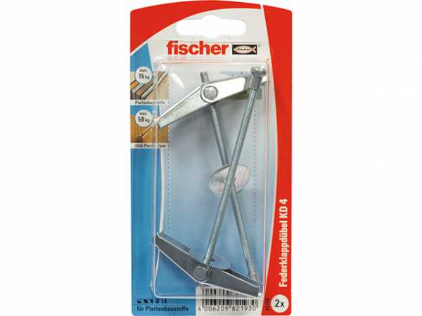 Fischer Kippdübel KD 4, 82193 SB-Programm