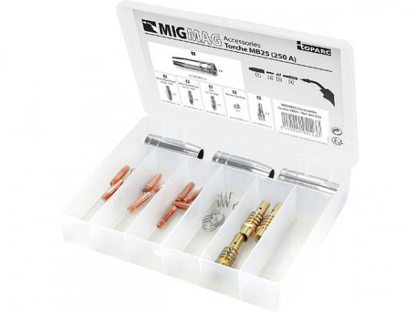 Verschleißteilebox GYS für MIG/MAG Brenner 250A