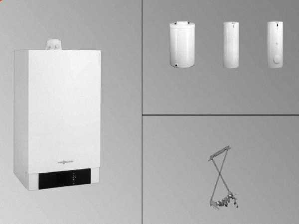 VIESSMANN Vitodens 200-W Gastherme ab 19 kW mit Vitocell100-W 300L & Vitotronic200