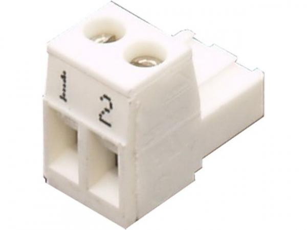 WOLF 2794063 Gegenstecker 2-polig weiß