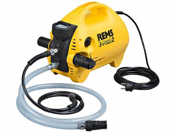 REMS E-Push elektrische Druckprüfpumpe, 230V, 50Hz,