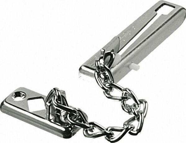 ABUS Türkette aus Stahl, SK 69 N SB Kettenlänge 16, 5cm, vernickelt