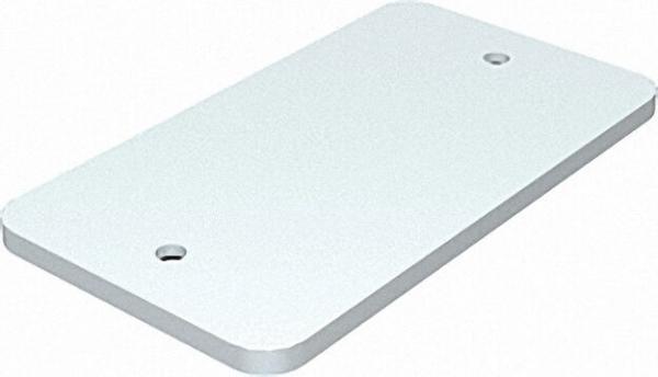 Wandleuchten-Dosendeckel Unterputz Typ UW AD, weiß / 1 Stück