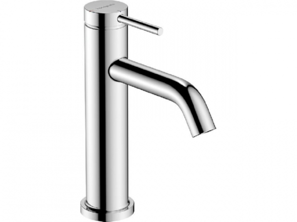 Waschtischmischer Hansgrohe 110 Tecturis S Ausladung 116 mm ohne Ablaufgarnitur chrom Mittelstellung kalt