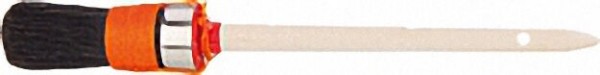 Pr. -Ringpinsel Gr. 10, dopp. Fadenvorband, schw. China- borste, 3-fach gek. 90 % Tops