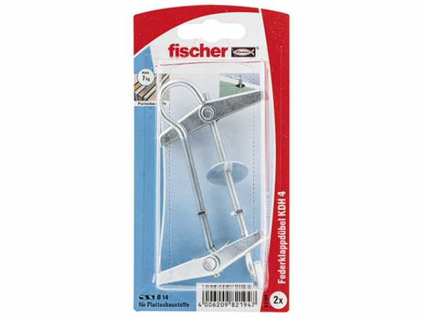 Fischer Kippdübel KDH 4 mit Haken, 82194 SB-Programm