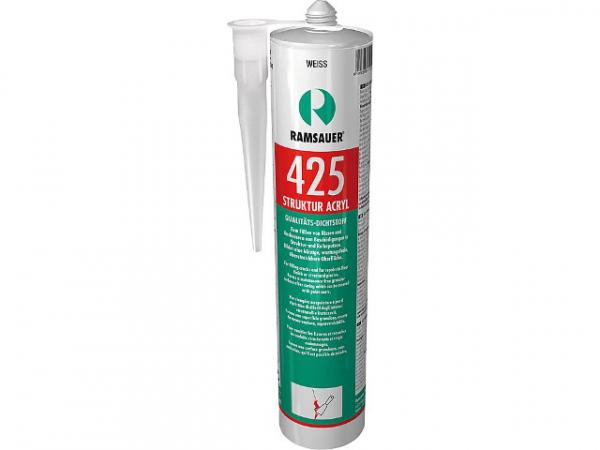 Ramsauer 1330302 Strucktur Acryl 425 Farbe Fein weiß 310 ml