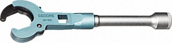 Hahnblockschlüssel SW 30mm + Verlängerung 1/2`` 125mm