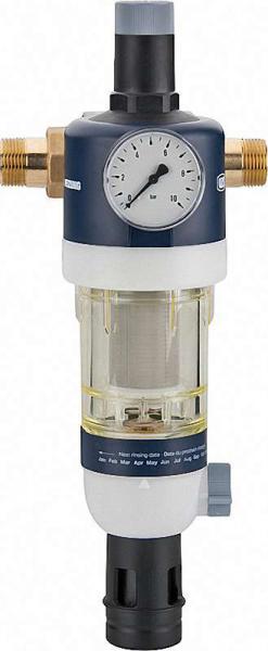 Hauswasserstation inkl. Anschlussstück und Manometer