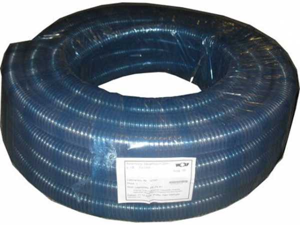 WOLF 2577195 Spiralsaugschlauch 45 mm ID, 10m Rolle