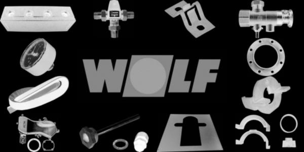 WOLF 3490189 Schraubensatz Brennerflansch