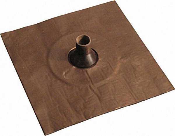 Leitungsmanschette GD21 15-22mm Alu-Butyl Klebekragen