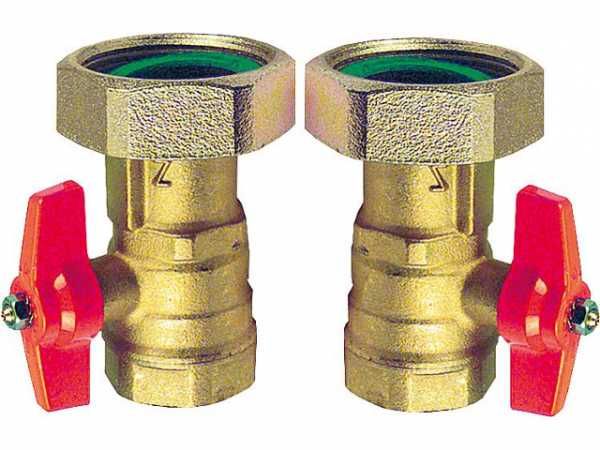 PAW -Kugelhähne DN 1'' iG Set 2 Stück alte Ausführung