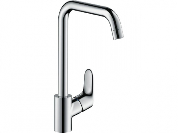 Spültischmischer Hansgrohe Focus M41 seitliche Betätigung 1jet chrom