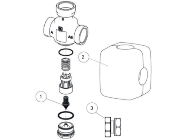 LK 823 Pumpenanschluss (1 1/4') Pos.3