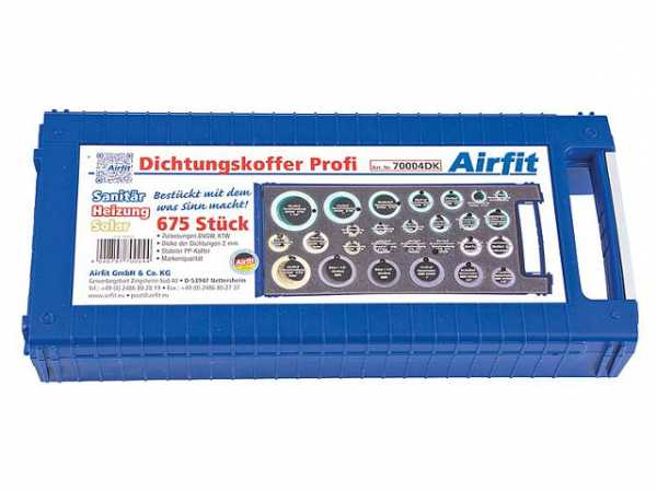 AIRFIT Dichtungskoffer Profi für Sanitär, Heizung und Solar