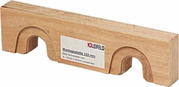 LEIFELD Montageplatte 153mm Schichtholzplatte zur Wandscheiben Befestigung in Leichtbauwände