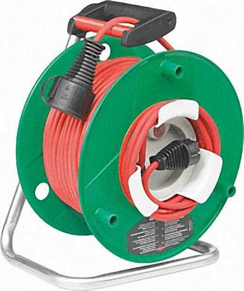 Kabeltrommel IP 44 mit Drehkontakt Kabellänge 25m