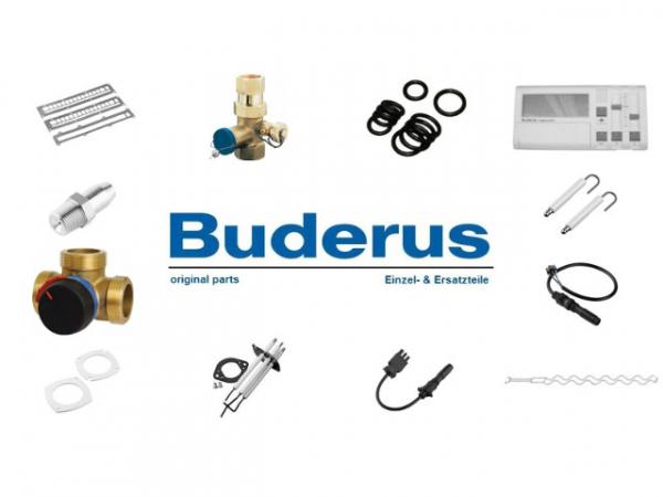 Buderus 8718700634 Verbrennungsluftrohr Rohr RLU 750x120x0,6
