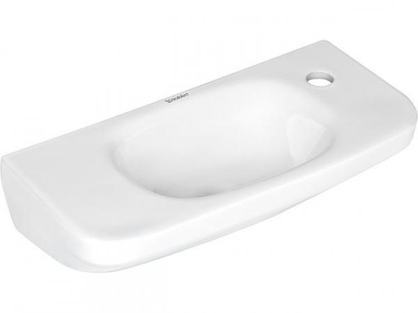 Handwaschbecken Duravit Durastyle, 500x220mm, weiß,ohne Überlauf, 1 Hahnloch rechts
