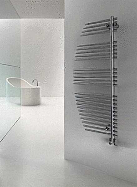 Design-Heizkörper Farbe: chrom Größe: 1250x500mm