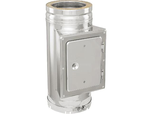 Doppelwandiges Abgassystem Reinigungs-Element DN 200 für Unterdruck, i Doppelwandiges Abgassystem Reinigungs-Element DN 200 für Unterdruck, i