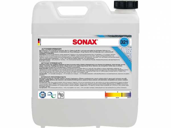 Autoinnenreiniger SONAX, Kanister 10L