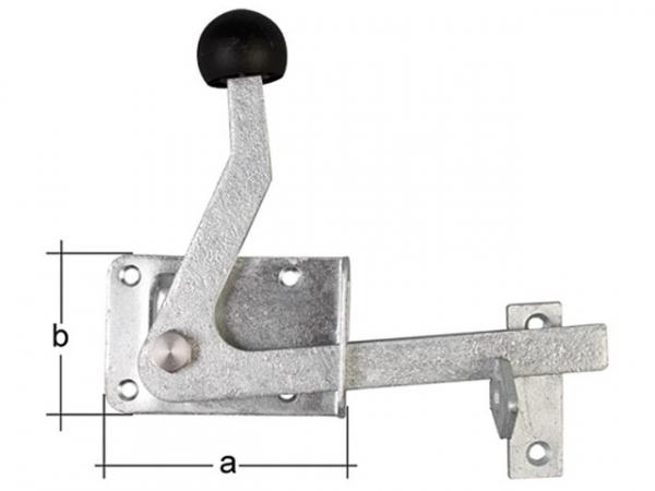 Gartentorfalle 80x55mm, feuerverzinkt