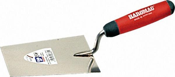Berner Putzkelle rostfrei 160mm, 2K-ERGO rotschwarz
