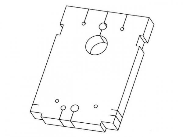 WOLF 1603602 Isolierung hinten