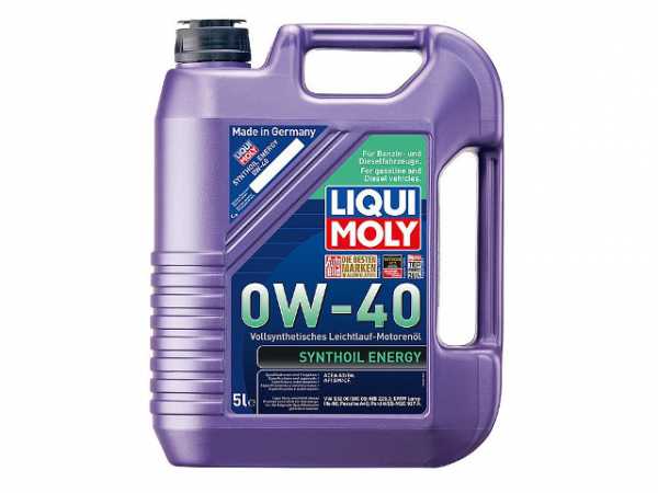 Motorenöl LIQUI MOLY Synthoil Energy SAE 0W-40 Inh. 5000ml