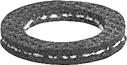 Gummi-Waschmaschinen-Anschlussdichtung Größe 1/2'', 12 x 23 x 3mm einzeln