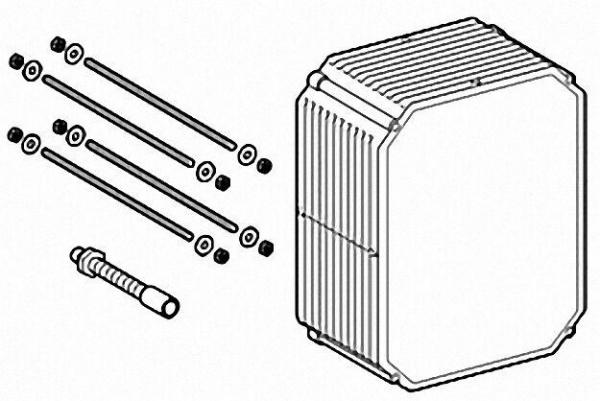 GROHE Verlängerungsset 50mm, für Rapido U oder Rapido UMB, Schachtverlängerung mit Befestigung