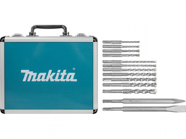 Bohrer- und Meißel-Set Makita, 13-teilig, SDS-Plus Aufnahme