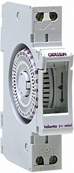 GRÄSSLIN Verteilerschaltuhr Quarz Schaltuhr talento 211 mini (V86/1QRT M1)