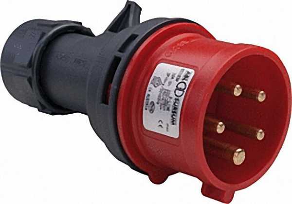 Stecker IP44 5-polig, 16 A 400 V