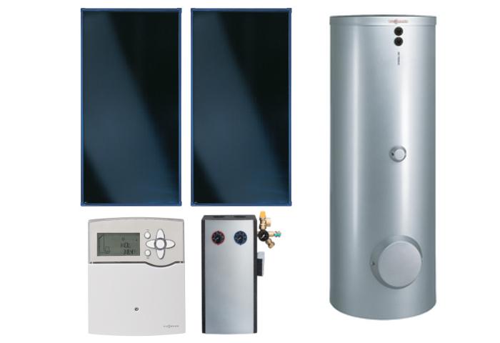 SK05724 Paket Vitosol 200-FM SV2F 4,6m² TW SD1 Vitocell 100- SK05724 Paket Vitosol 200-FM SV2F 4,6m² TW SD1 Vitocell 100-