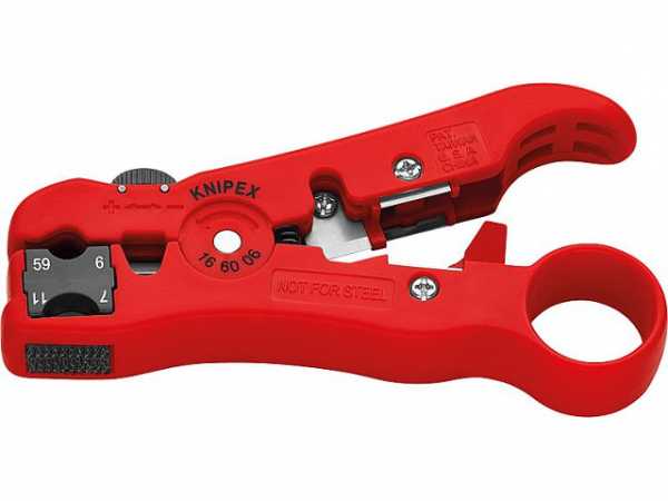 Koax-Abisolierer Knipex Typ 16 60 06