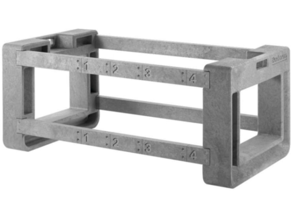 Buderus Fertigfundament aus Kunststoff für Außeneinheit, UV-beständig, für Logatherm WLW-Serie 7738345442