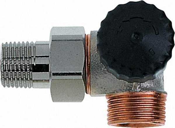 Standard Ventilunterteil Winkeleck mit Außengewinde G 3/4 WET 15 (1/2'') Kvs 1, 15