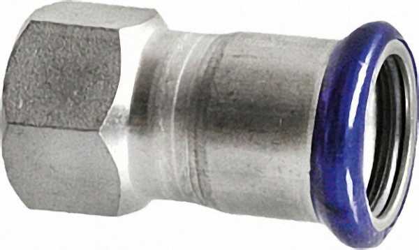Edelstahl-Pressfitting Übergangs-Muffe IG 54x2"