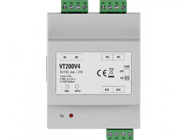 4-fach Video-Verteiler für Video-Türsprechanlage VT200