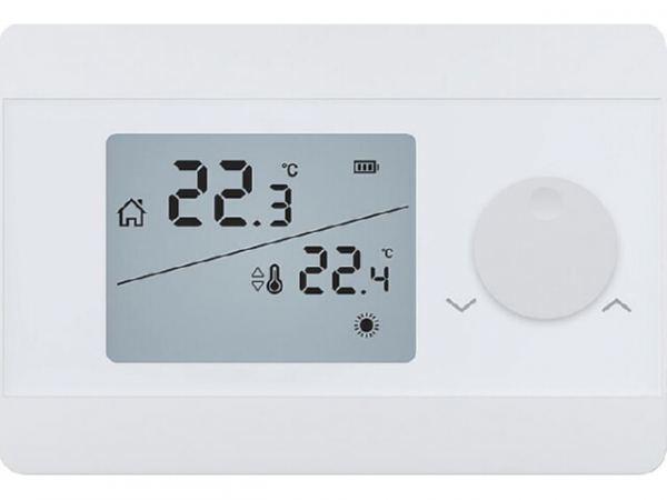 Raumthermostat Digital Imit Silver TA S, kabelgebunden