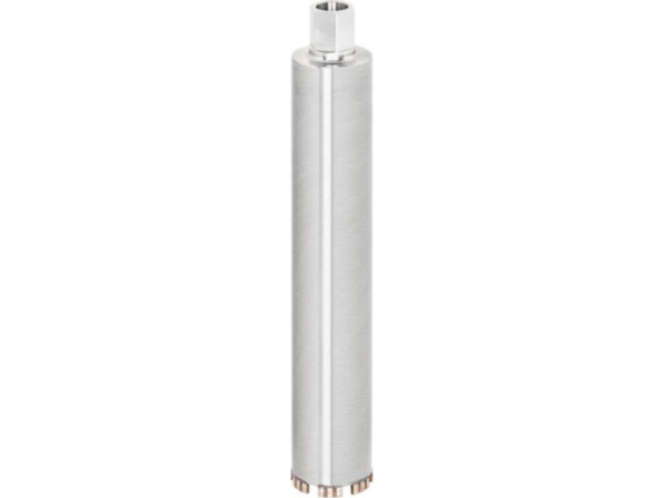 Diamant-Nass-Bohrkrone lasergeschweißt, Anschluss: 1 1/4' UNC, Größe: 152x450 mm