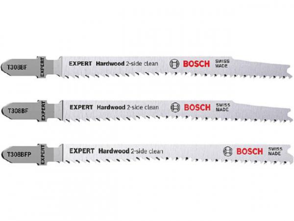 Stichsägeblätter-Set BOSCH® EXPERT für Kunststoffbeschichtete Platten 3-teilig