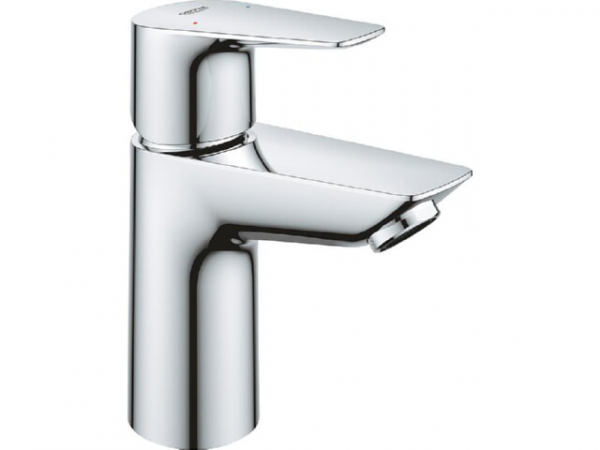 Waschtischmischer Grohe BauEdge S-Size, chrom PushOpen-Ablauf