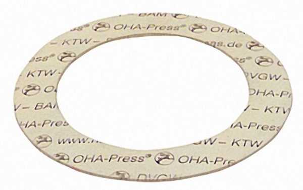 Dichtungen asbestfrei 77 x 115mm DN 65 PN 6 VPE: 1 Stück