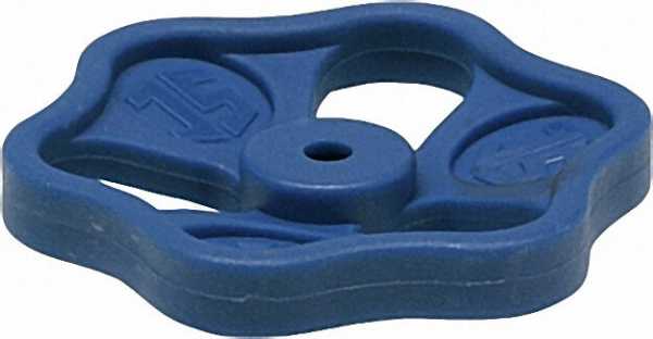 SCHLÖSSER Handrad blau Polyamid 50 x 6 für Blue-tec Ventile 1/2''